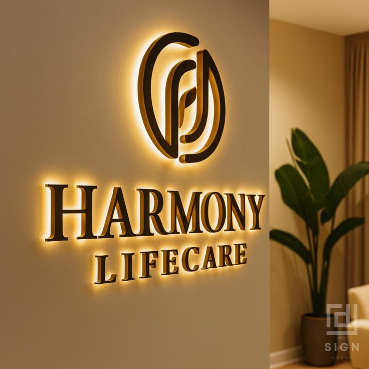 Building Name Plate Design_ Custom LED Backlit Signs for Your Business